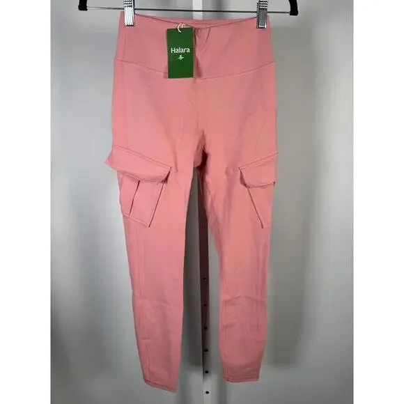 NWT Halara DayStretch High Waisted Cargo Pocket Skinny Yoga Leggings 7/8 Size XS - Picture 5 of 9